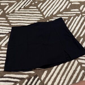 Black Women's Skort